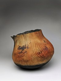 Counterpoint #5, 2020, saggar-fired stoneware